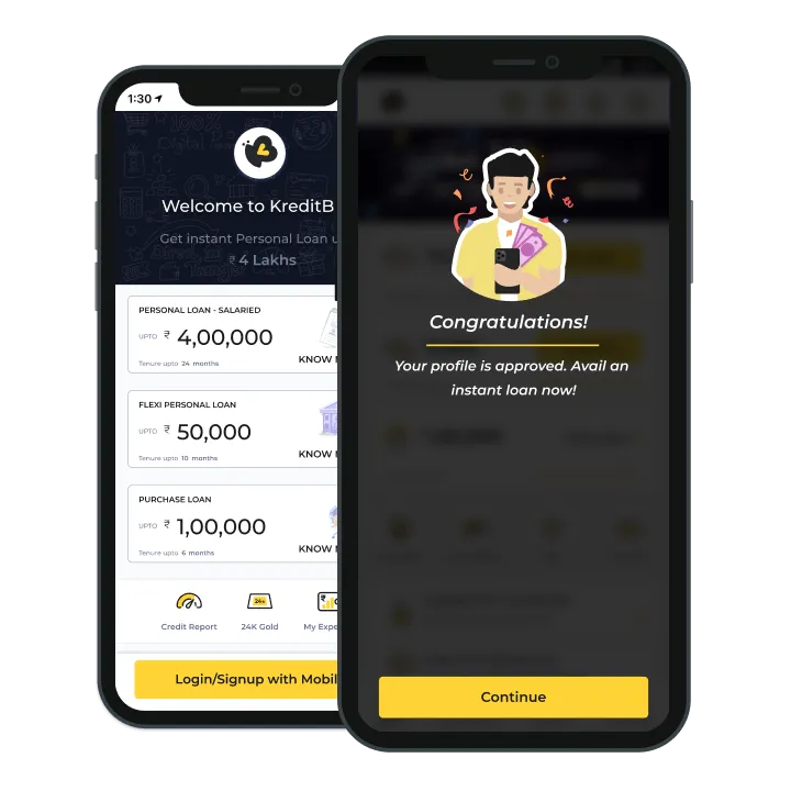 Instant Personal Loan approval